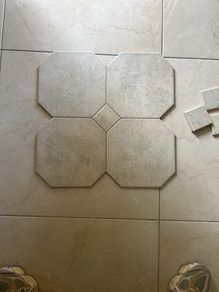 Floor or wall tiles