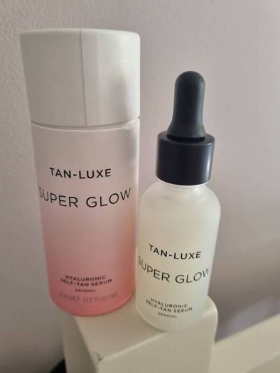 Tan-luxe Super Glow Hyaluronic Self-tan Serum 30ml NEW