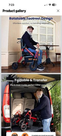 Wheelchair / Walker 2 in 1
