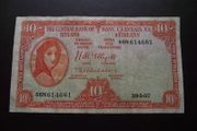 The Central Bank of Ireland. Lady Lavery 10 shillings (1957) #4