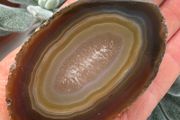 Large agate natural Crystal chakra meditation