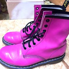 Pink Dr Marten boots