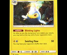 Lanturn 72/236 Non Holo Rare Sun and Moon Cosmic Eclipse Pokemon Card