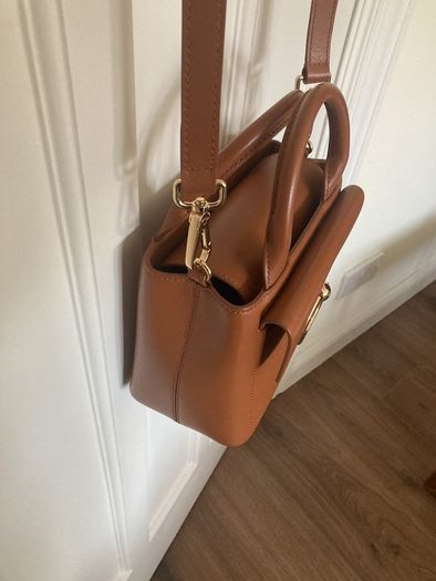 Claudie Pierlot Tan Leather Bag