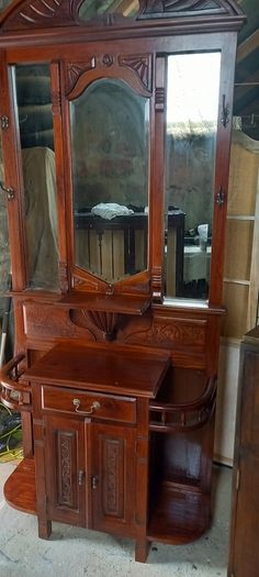 Victorian hall stand