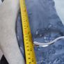 Natural Lovely Slate Serving Tray Chrome Antler Handles Image 3