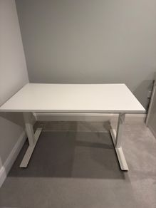 Ikea Skarsta Standing Desk White 120 X 70 Cm