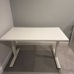 Ikea Skarsta Standing Desk White 120 X 70 Cm