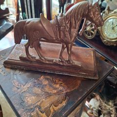 Beautiful Old Brass Horse Letter Holder, Postage Available or Collection