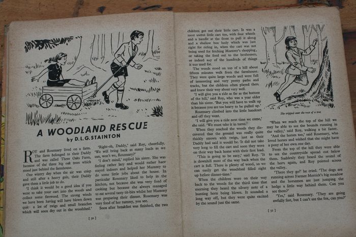 Merry-Go-Round : Stories for the younger girl & boy (1950's)