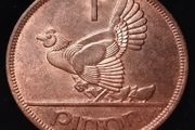 #472 - Ireland - 1952 - One Penny - KM.11 - UNC