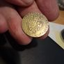 Late 18th century Georgian Spade Guinea gaming coin Image 3