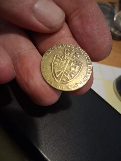 Late 18th century Georgian Spade Guinea gaming coin