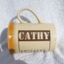CATHY (Kilncraft-STL, Staffordshire) - a vintage personalised mug (pristine condition). c.1990 Image 5