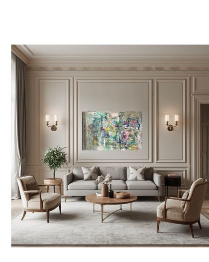 XL Art Contemporary Art Original Art Modern Irish abstract art