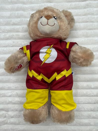Build A Bear BAB Flash Plush DC Comics Justice League approx. 18 Used Dirty Please see pictures