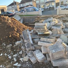 soil and blocks