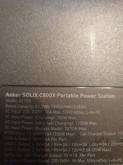 anker solix c800x