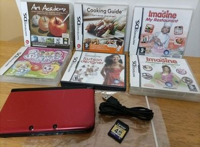 Nintendo 3DS XL red