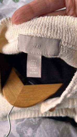 H&M knitted white Cardigan