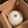 Two brand-new matching shades,  glass shade in opaline glass Image 5