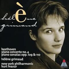 Helene Grimaud. Beethoven Concerto No.4. CD. Free Postage!
