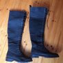 Boots Size 5 (38) Black Over the Knee Boots Image 2