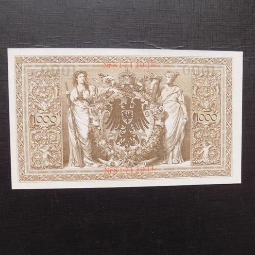 Germany 1910.1000 Marks.Red Seal. Reichsbanknote.A / Uncirculated.High Grade.