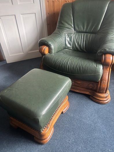 Leather sofa