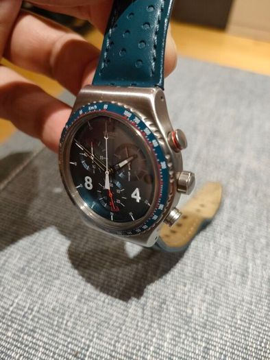 Swatch Irony Chrono Blue - used, very good condition.