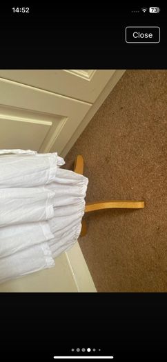 Lauren Vidal white summer dress size 16