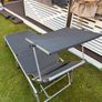 Sunbed Garden Bed Foldable with shade Image 3