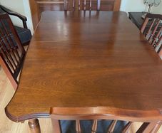 4 Seater Mahogany Dining Table and 4 Chairs