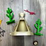Vintage Disney Frontierland Playset Lot Teepee Canoe Mickey Minnie Donald Figures Image 4