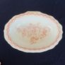 Hadida floral soap dish and towel rail bone china Image 2