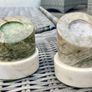 Two marble medal display plinths Image 4