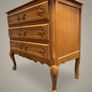 French Mid 20th Century Oak Chest of Drawers Image 3