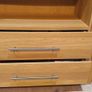 Oak color book shelf  lots of space Image 7