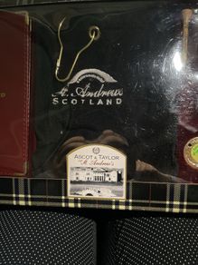 St Andrews golf set by Ascot & Taylor