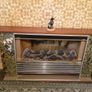 Vintage Belling electric heater in wooden frame Image 2