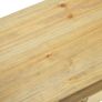 TV Cabinet Carving Brown 120x30x42 cm Wood Image 7