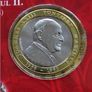 5 X Vatican Pope coins in album set | Bi-Metallic 1/2 ounce | 20th Century Popes Image 6