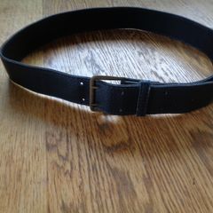 Black Leather Belt for Sale