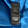 MARKS & SPENCER Ladies Blue Sleeved Polka Dot Top Image 6