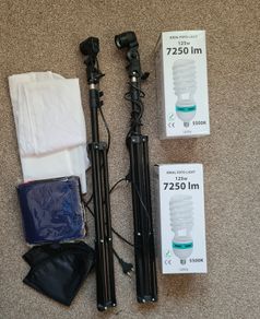 Portable Photo Tent with lights