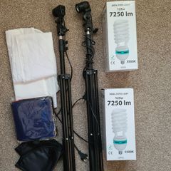 Portable Photo Tent with lights