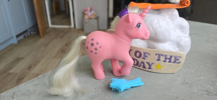 Twilight and Brush Unicorn Original Ponies MLP G1 My Little Pony 1983