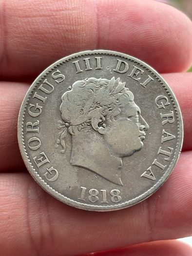 1818 Halfcrown