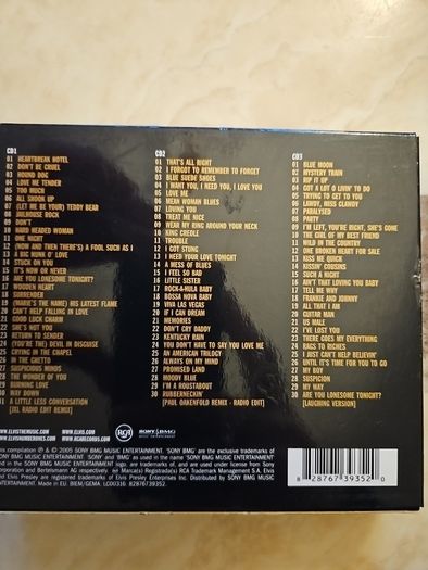 Elvis 3CD Boxset  - History