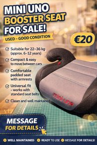 Car Booster Seat (22-36kg)